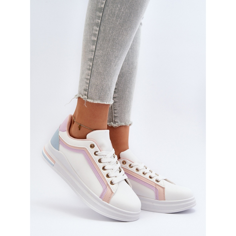 Sneakers Da Donna Con Glitter Rosa Elnami 2