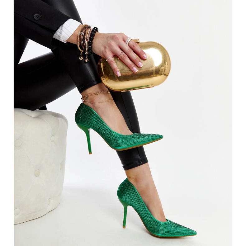 Liena tacco alto verde 1