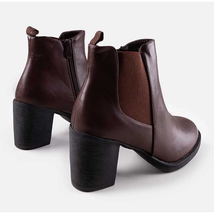 Stivaletti marroni Di classe marrone 1