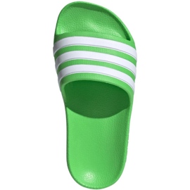Infradito Adidas adilette Aqua Slides Jr IG4859 verde 1