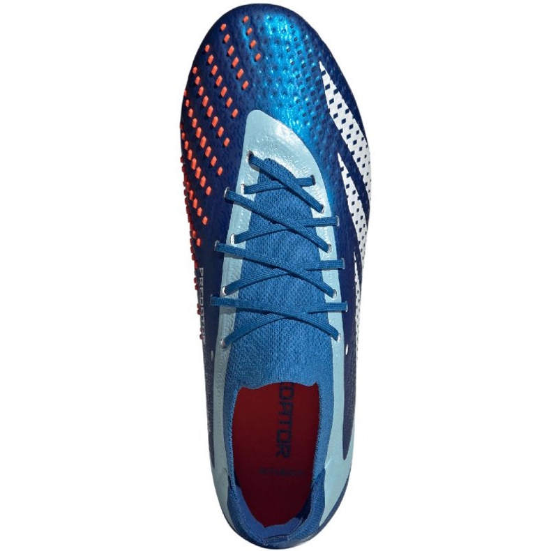 Scarpe da calcio Adidas Predator Accuracy.1 L Fg M GZ0031 blu 1