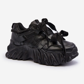 Sneakers da Donna con Suola Grossa Nera Ellerai nero 1
