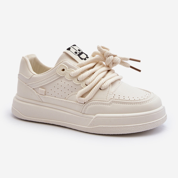 Sneakers da Donna in Eco Pelle Beige Avanalis 2