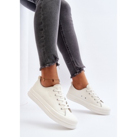 Sneakers da donna in ecopelle Big Star NN274847 Bianco 1
