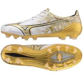 Scarpe da calcio Mizuno Morelia Alfa Japan Md P1GA246050 bianca 1