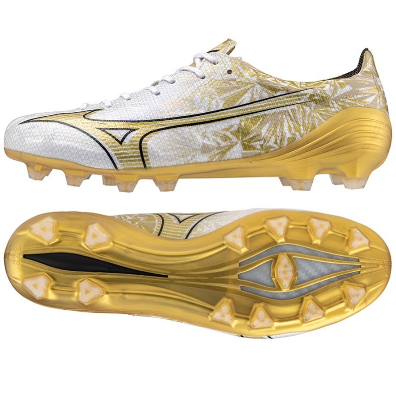Scarpe da calcio Mizuno Morelia Alfa Japan Md P1GA246050 bianca 1
