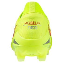 Scarpe da calcio Mizuno Morelia Neo Vi Beta Japan Mix Md M P1GA244045 giallo 3
