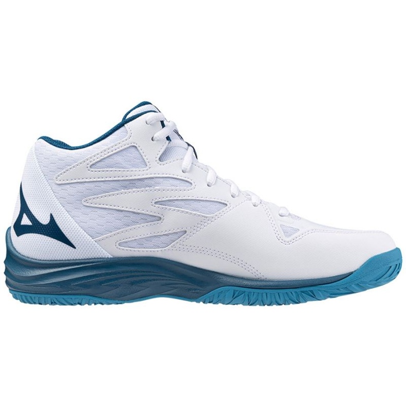 Scarpe da pallavolo Mizuno Thunder Blade Z Mid M V1GA237521 bianca 1