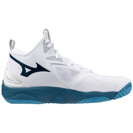 Scarpe da pallavolo Mizuno Wave Momentum 3 Mid V1GA231721 bianco 1