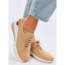 Calzini Faggio Khaki calzini beige 2