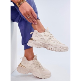 Scarpe sportive da donna Jonath Beige 1