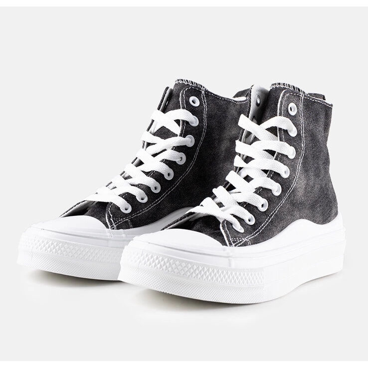Sneakers nere con plateau Frederick nero 1