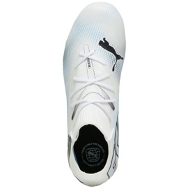 Scarpe da calcio Puma Future 7 Match FG/AG 107729 01 bianca 2