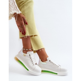 Sneakers da Donna in Pelle GOE NN2N4029 Bianco bianca 1