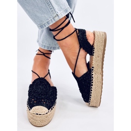 Espadrillas da donna Kalista nere nero 2