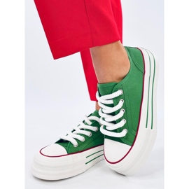 Sneaker Moorel colore verde con doppia suola 2