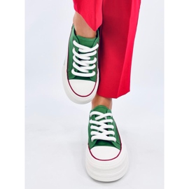 Sneaker Moorel colore verde con doppia suola 1