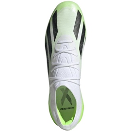 Scarpe da calcio adidas X Crazyfast.1 Fg HQ4516 bianco 1