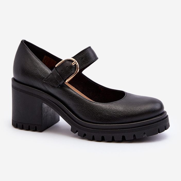 Zazoo 20166 Décolleté in pelle Nere nero 1
