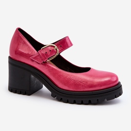 Zazoo 20166 Décolleté in vernice Fucsia rosa 2