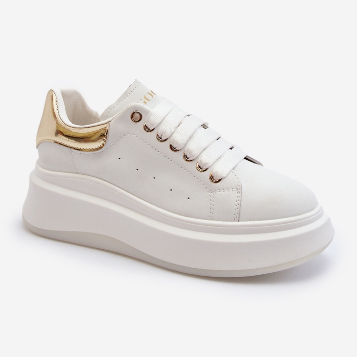 Sneakers GOE in pelle da Donna NN2N4031 Bianco 2