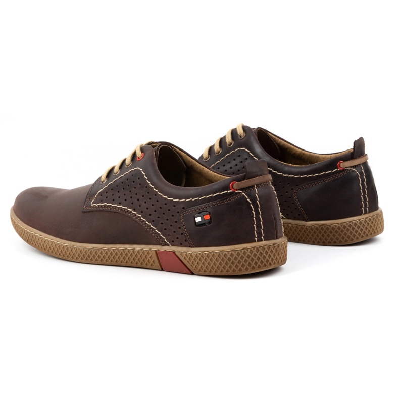 Antex Scarpe casual da uomo 302GT marrone 8