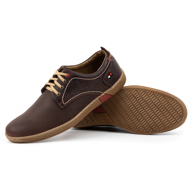 Antex Scarpe casual da uomo 302GT marrone 7