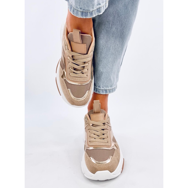 Scarpe da ginnastica Baltha Khaki da donna beige 1
