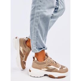 Scarpe da ginnastica Baltha Khaki da donna beige 2