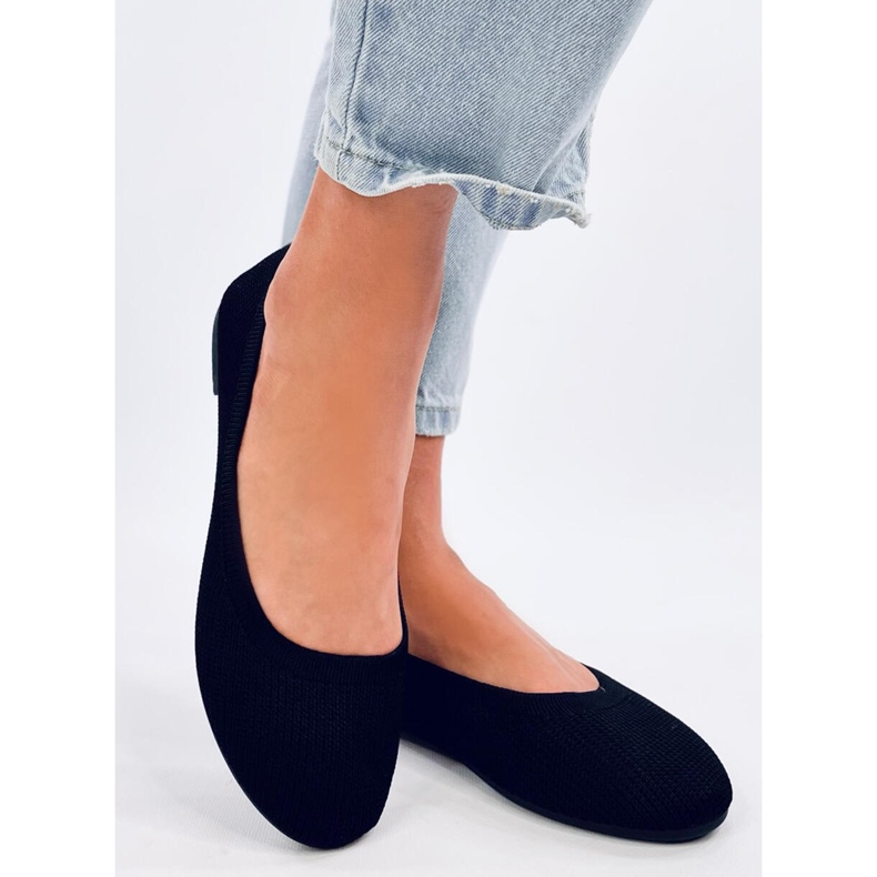 Cavaday Ballerine a calzino nere nero 1