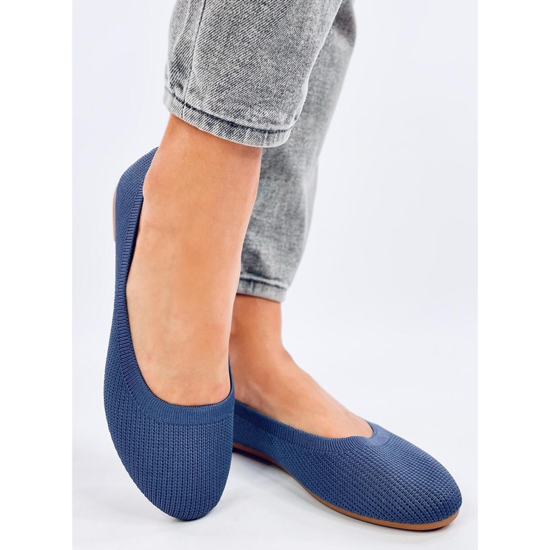 Cavaday Ballerine a calzino blu 1