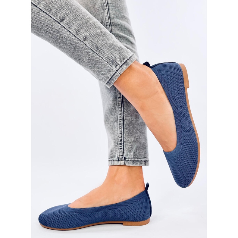 Cavaday Ballerine a calzino blu 2