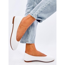 Cavaday Ballerine a calzino bianche bianca 2