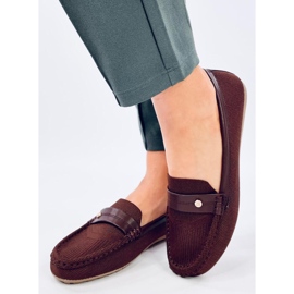 Morbidi mocassini da donna Yuriko Marrone 1