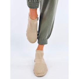 Darts Scarpe sportive a calzino beige 1