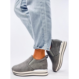Scarpe con zeppa nascosta Boult Grey grigio 2