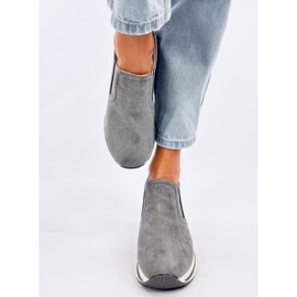 Scarpe con zeppa nascosta Boult Grey grigio 1