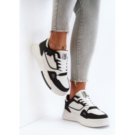 Sneakers da Donna Big Star NN274669 Bianco e Nero 1