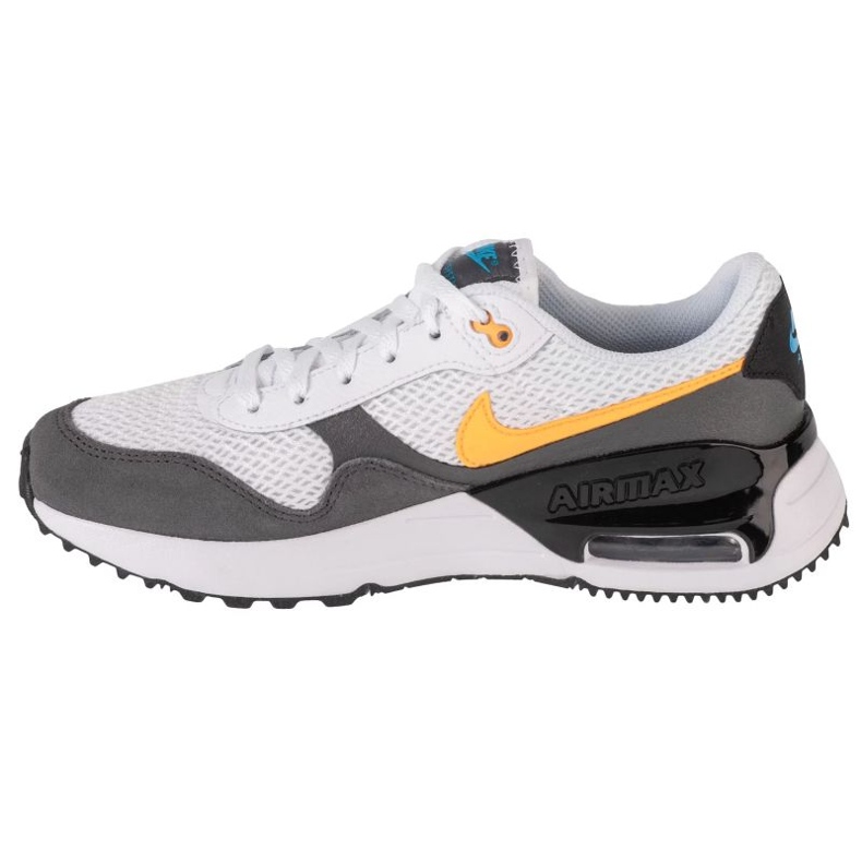 Scarpe Nike Air Max System Gs DQ0284-104 bianca 1