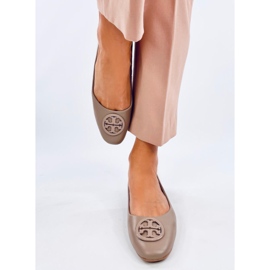 Ballerine eleganti Irvina Khaki beige 1