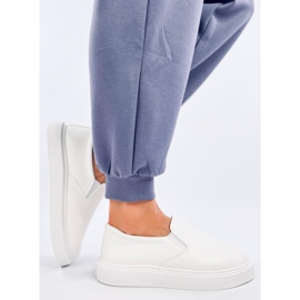 Allams Sneakers slip-on bianche bianca 2