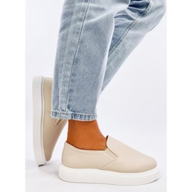 Allams Sneaker slip-on beige 2