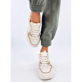 Sneakers Lancasi Beige Khaki da donna 1