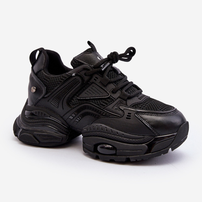 Sneakers con suola massiccia GOE NN2N4045 Nera nero 2