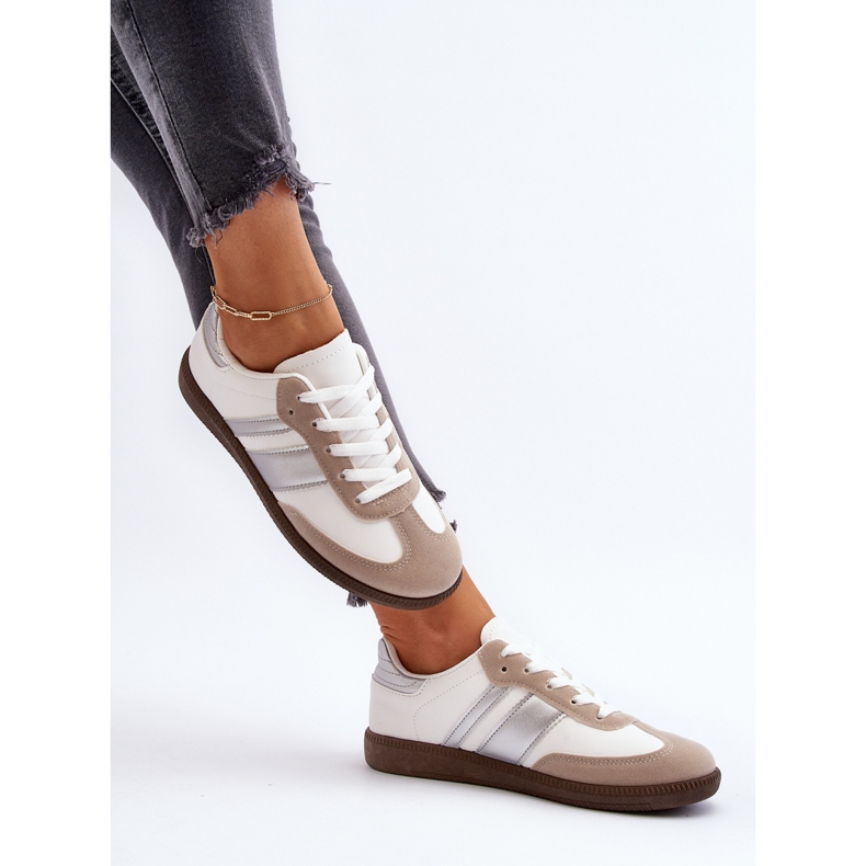 Scarpe Sportive Basse da Donna Sneakers Bianche Cafala bianca 2