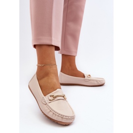 Mocassini Classici da Donna Con Decorazione Ainslee Beige 2