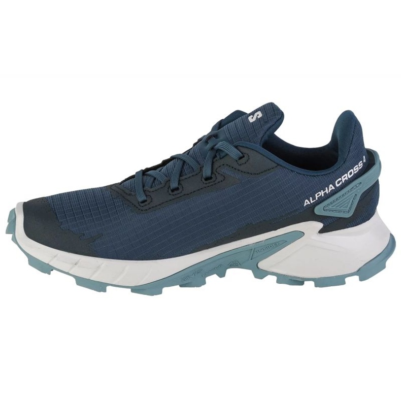 Scarpe da corsa Salomon Alphacross 4 W 471167 blu 1