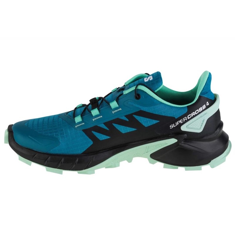 Scarpe da corsa Salomon Supercross 4 471195 verde 1