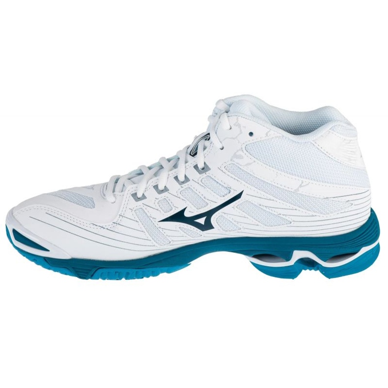 Scarpe da pallavolo Mizuno Wave Voltaggio Mid M V1GA216586 bianco 1