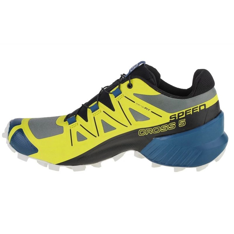 Scarpe da corsa Salomon Speedcross 5 416096 giallo 1
